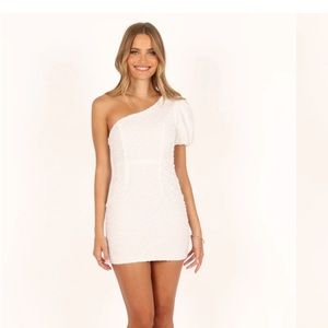 NWT Petal & Pup Khloe White Mini Dress